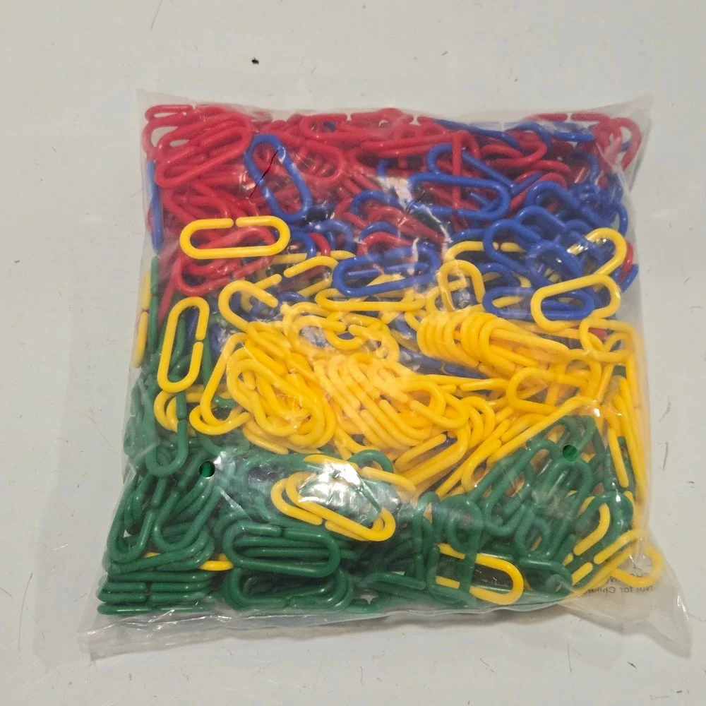 Learning Resources Plastic Links Primary Colors Educational Math Toy LRM0257